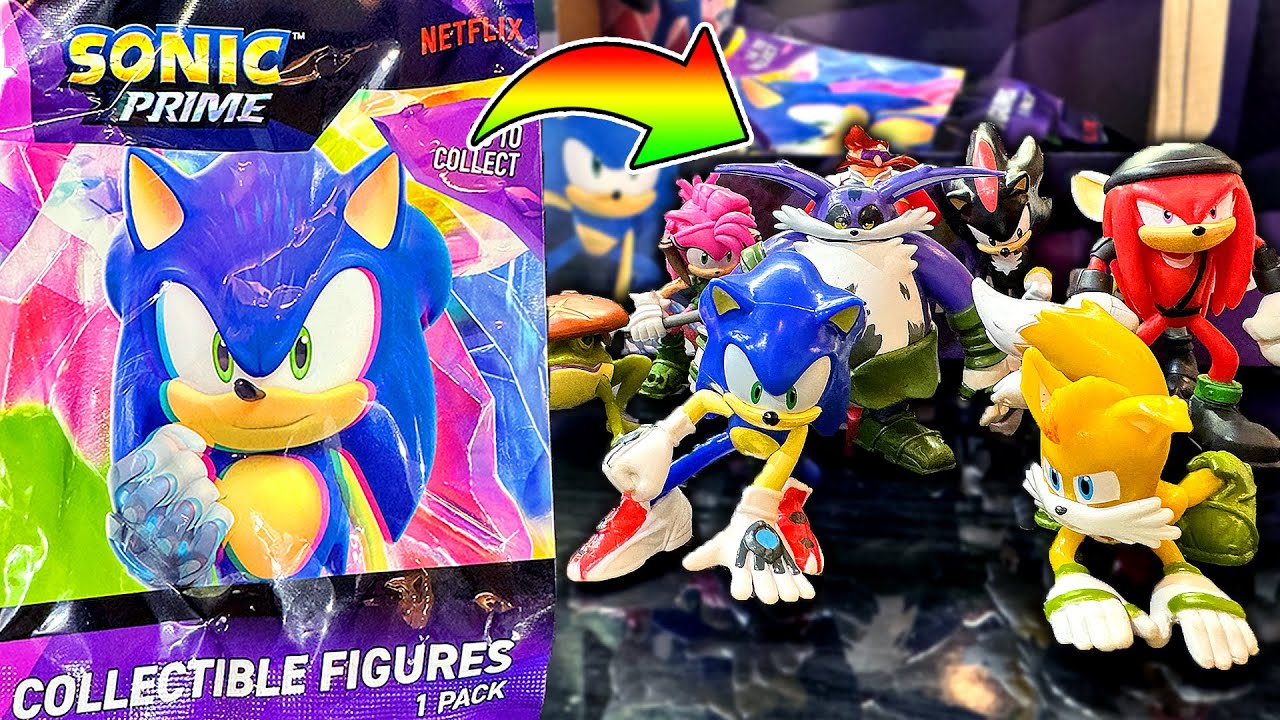 念願のソニックフィギュア大量ゲット！🦔
