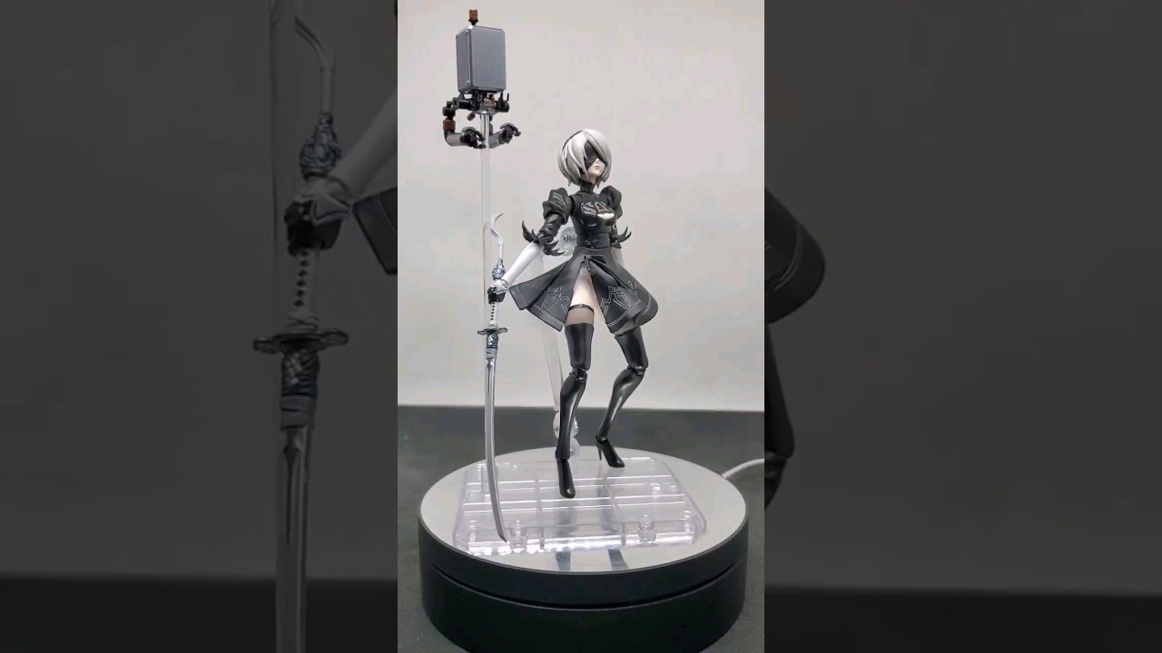 S.H. Figuarts 2B "NieR: Automata Ver. 1.1a" #short unboxing+ review