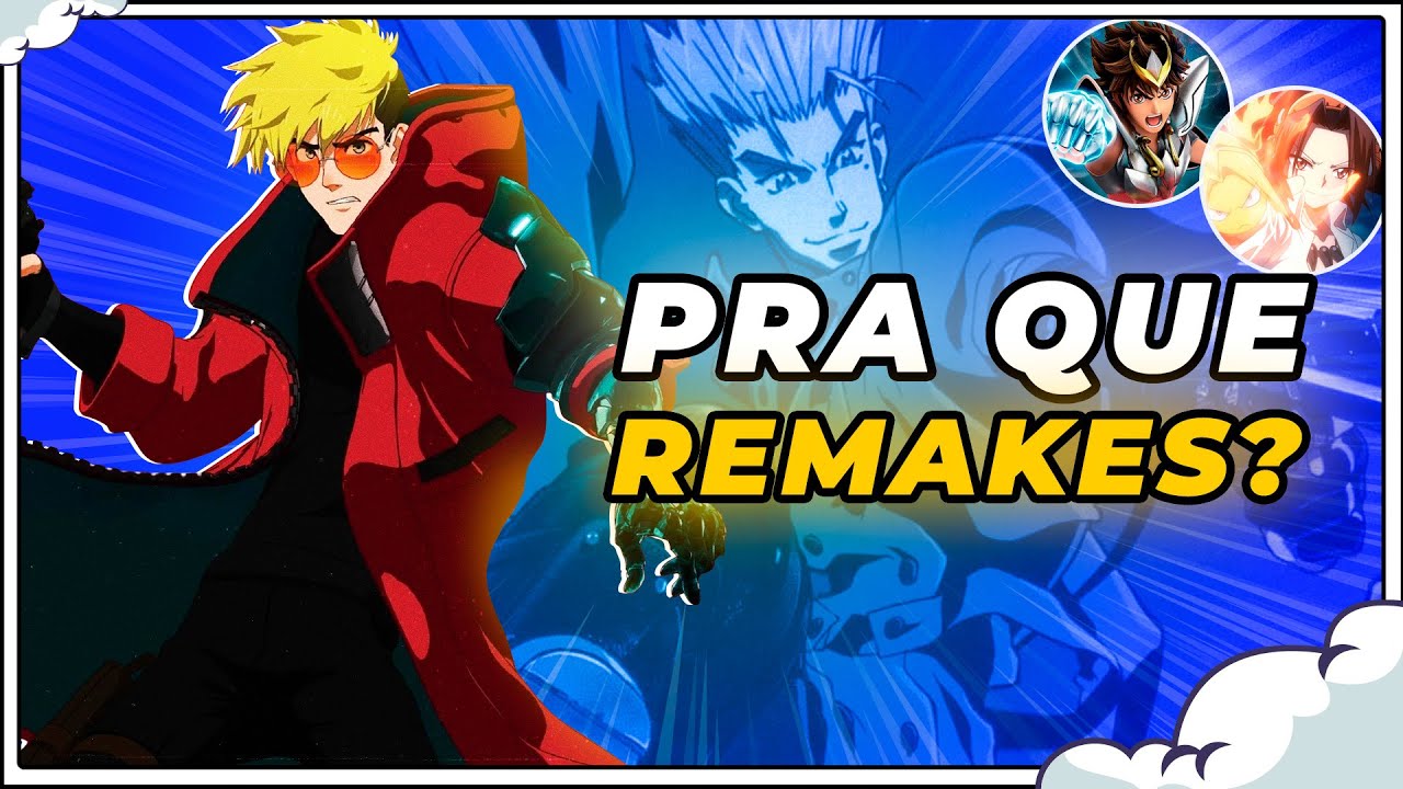 Precisamos de REMAKES de animes? - Analise de Trigun Stampede