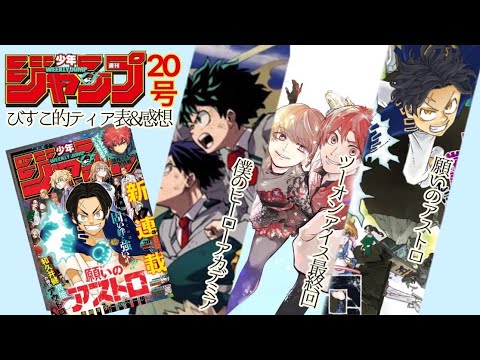 [wj20]週刊少年ジャンプ20号　感想動画！　[呪術廻戦、カグラバチ、僕のヒーローアカデミア、ヒロアカ、ツーオンアイス、アオのハコ、アンデッドアンラック、ワンピース]
