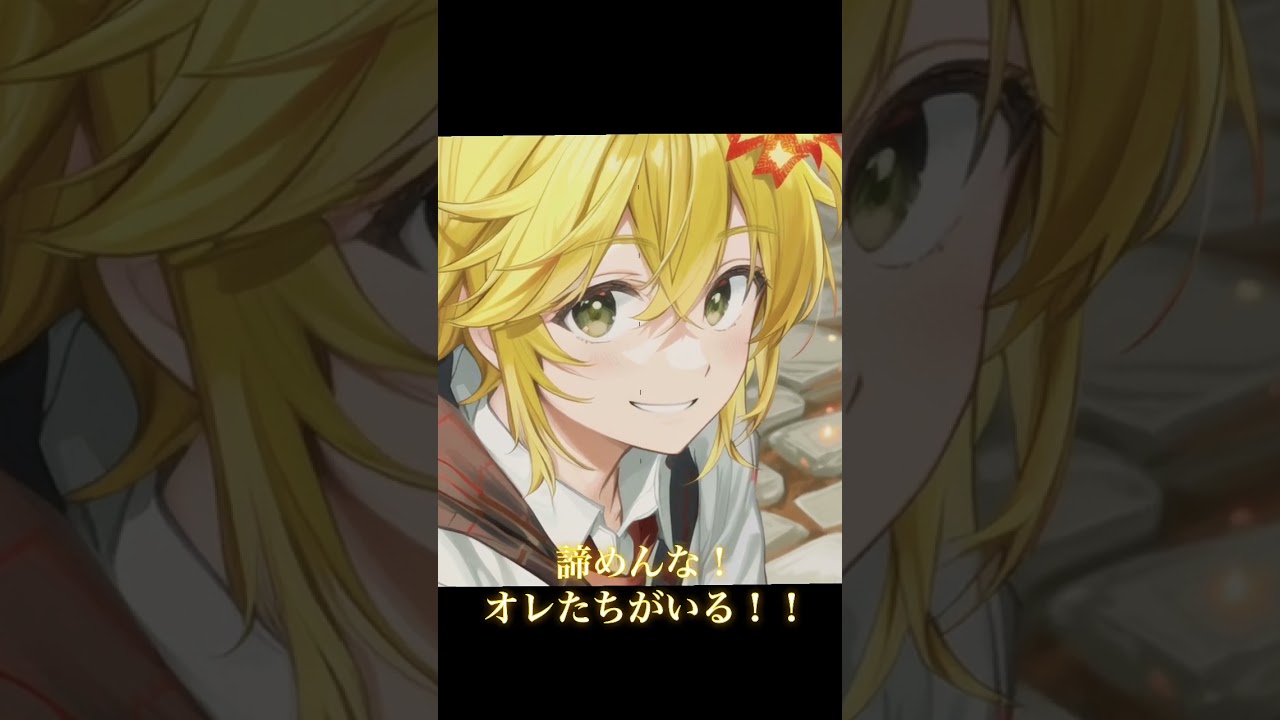 【AI漫画】七つの大罪キャラをAI漫画で描いたら？#shorts