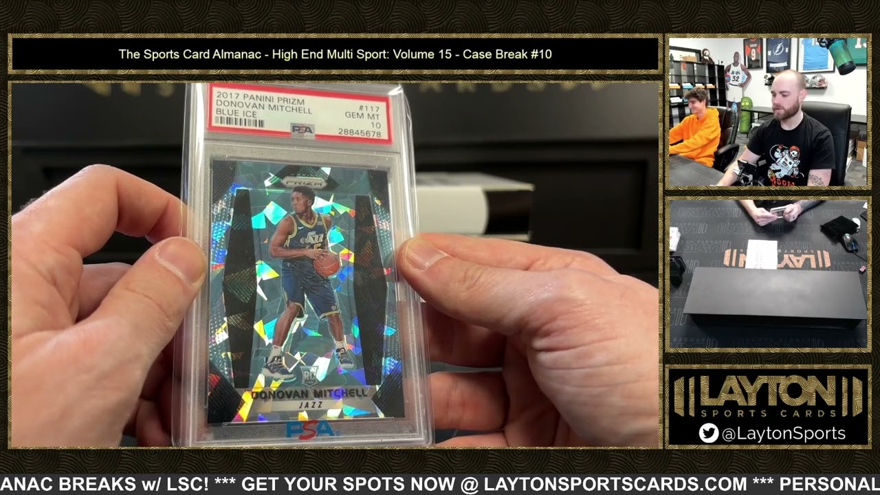 The Sports Card Almanac - High End Multi Sport: Volume 15 - Case Break #10