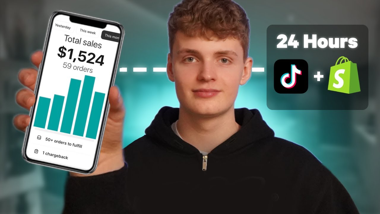 I Tried Dropshipping For 24 Hours (Insane Results)