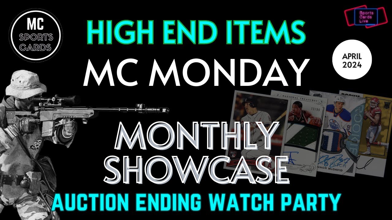 MC Mondays Live | Showcase Auction HIGH-END items ONLY | Apr 22 2024
