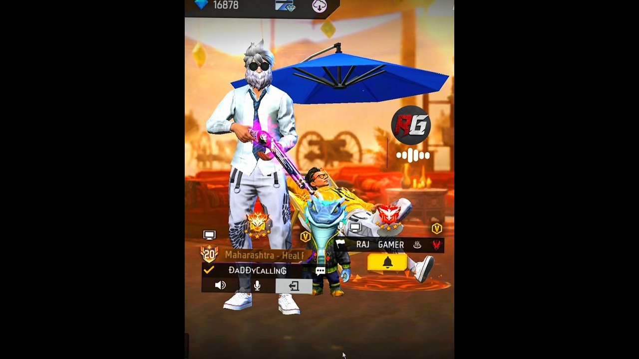 DADDY CALLING ON FIRE 🔥 1VS1 WITH V BADGE YOUTUBER || M1887 CHALLENG 💪🏻