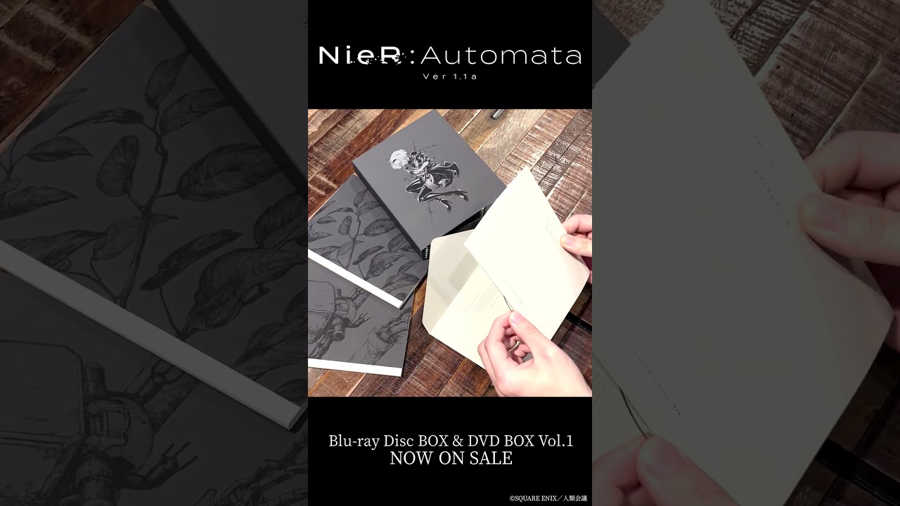 【レプリカディスク紹介動画】 アニメ『NieR:Automata Ver1.1a』BD & DVD BOX Vol.1発売中 #ニーア #NieR #ニーアオートマタ #shorts