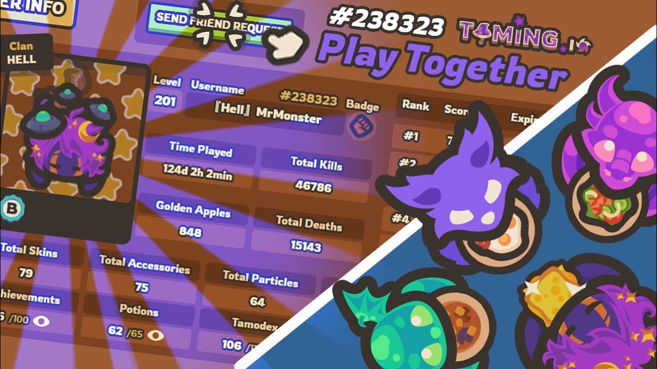 Taming.io Add Friend Me! We Can Play Together - Revenger