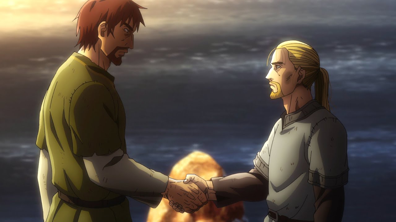 Thorfinn invites Einar to go with him in Vinland | Vinland Saga - Season 2 Episode 23 ヴィンランドサガ