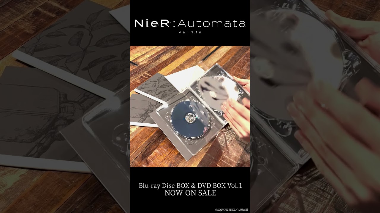 【キャラクターデザイン・総作画監督 中井 準 描き下ろしデジジャケット紹介動画】 アニメ『NieR:Automata Ver1.1a』 #ニーア #NieR #ニーアオートマタ #shorts