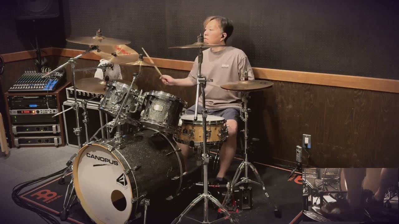 coldrain『NEW DAWN』を叩いてみた（BASTARD!! -暗黒の破壊神- 地獄の鎮魂歌編 S2 OP）