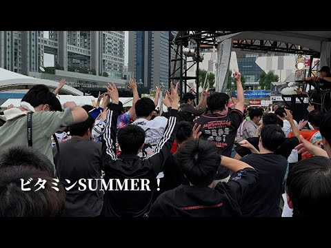 【肉フェス 2024】「ビタミンSUMMER！」-  Liella !【オタ芸】アニメ「ラブライブ ！スーパースター!!」 やぐら DJ  お台場 Meat Fes #俺庭