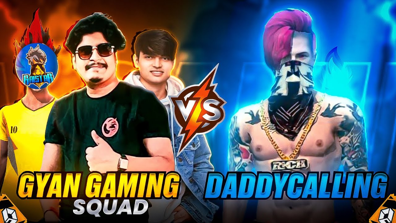 GAYAN GAMING CALL ME NOOB😱ON LIVE STREAM || DADDY CALLING SQUED VS RAI STAR AND GYAN GAMING SQUED🔥