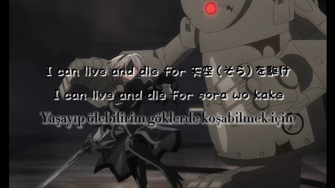 Nier:Automata Ver1.1a Anime | Aimer Escalate Türkçe Altyazılı Lyrics (Rom/Kan/Tr)