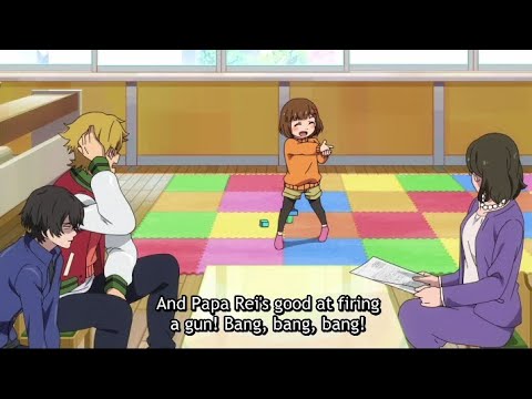 Miri-chan taking about "What her papa good at" ~