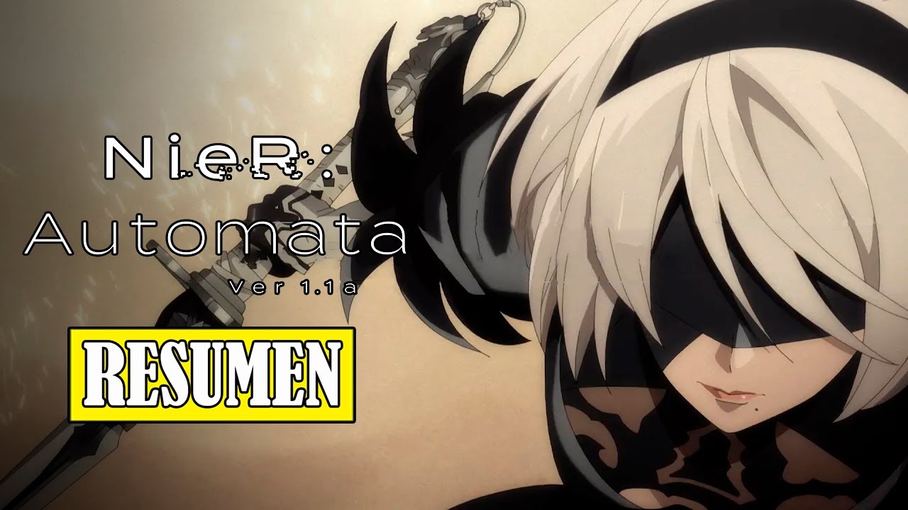 💥LA HUMANIDAD SE HA EXTINTO Y SOLO ELLOS NOS SALVARÁN | Nier automata resumen en minutos