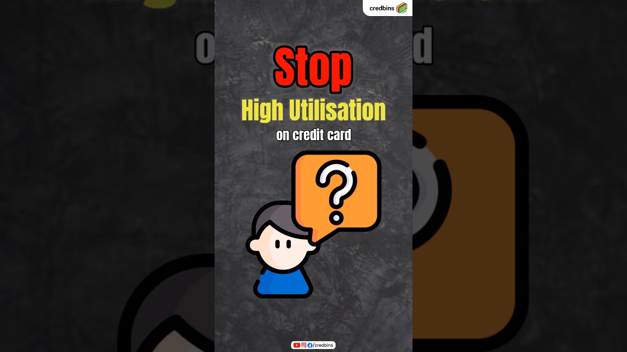 STOP 🚫 - HIGH USAGE on credit card #shorts