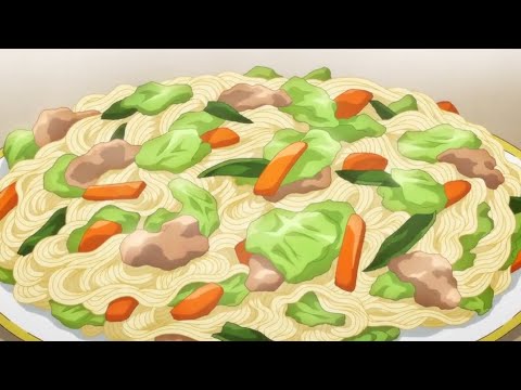 Ryoma makes Yakisoba 👌🏻🍝 || KamiHiro season 2 episode 12 #midorinote17