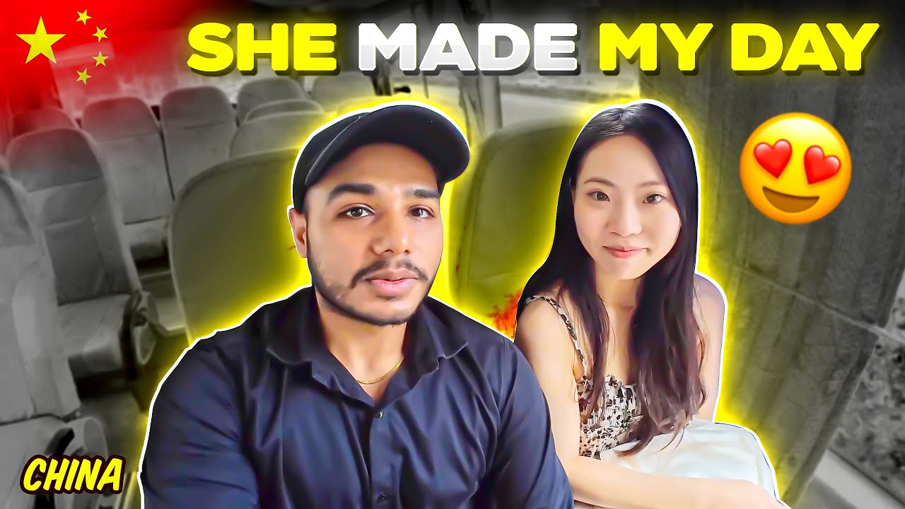 Chinese Girl Made My day 😍 Indian In China | AdvikJourney