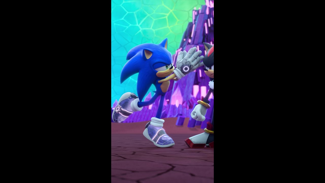 Shadow, don't leave Sonic hanging!!! ✋ Sonic Prime