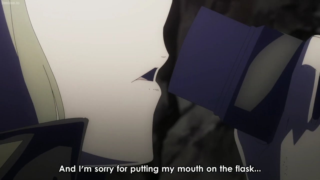 Bell and Ryu almost had an indirect Kiss - Danmachi Season 4 Episode 17