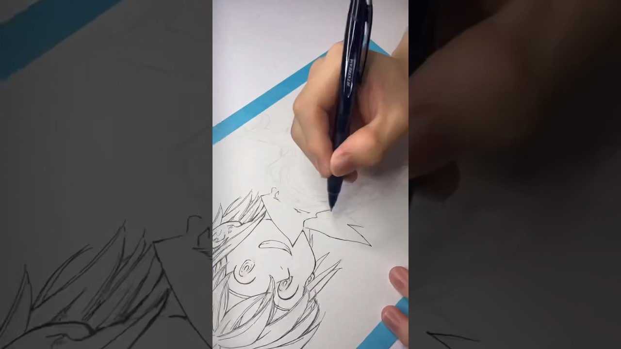 【七つの大罪】メリオダス描いてみた。#七つの大罪 #メリオダス #模写