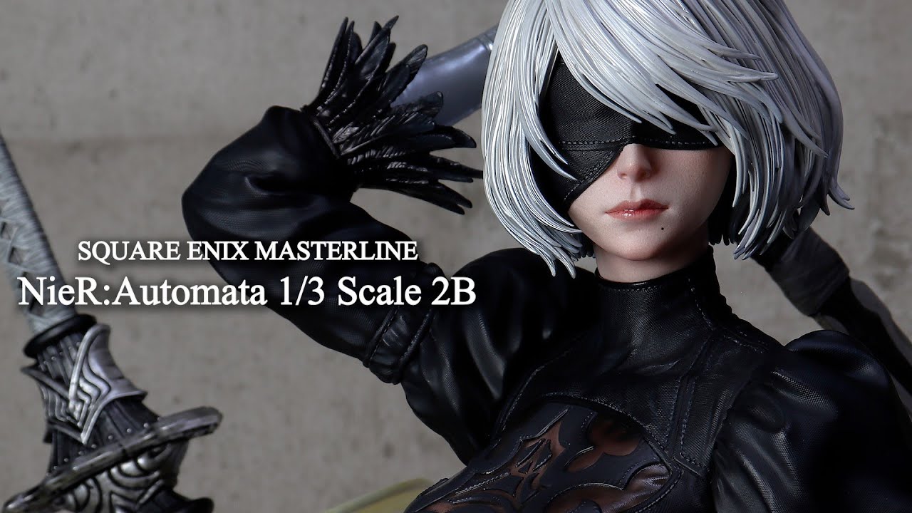 【もはや本人】SQUARE ENIX MASTERLINE NieR:Automata　1/3スケール 2B（ヨルハ二号B型）スタチュー 通常状態レビュー【ニーア オートマタ】フィギュア