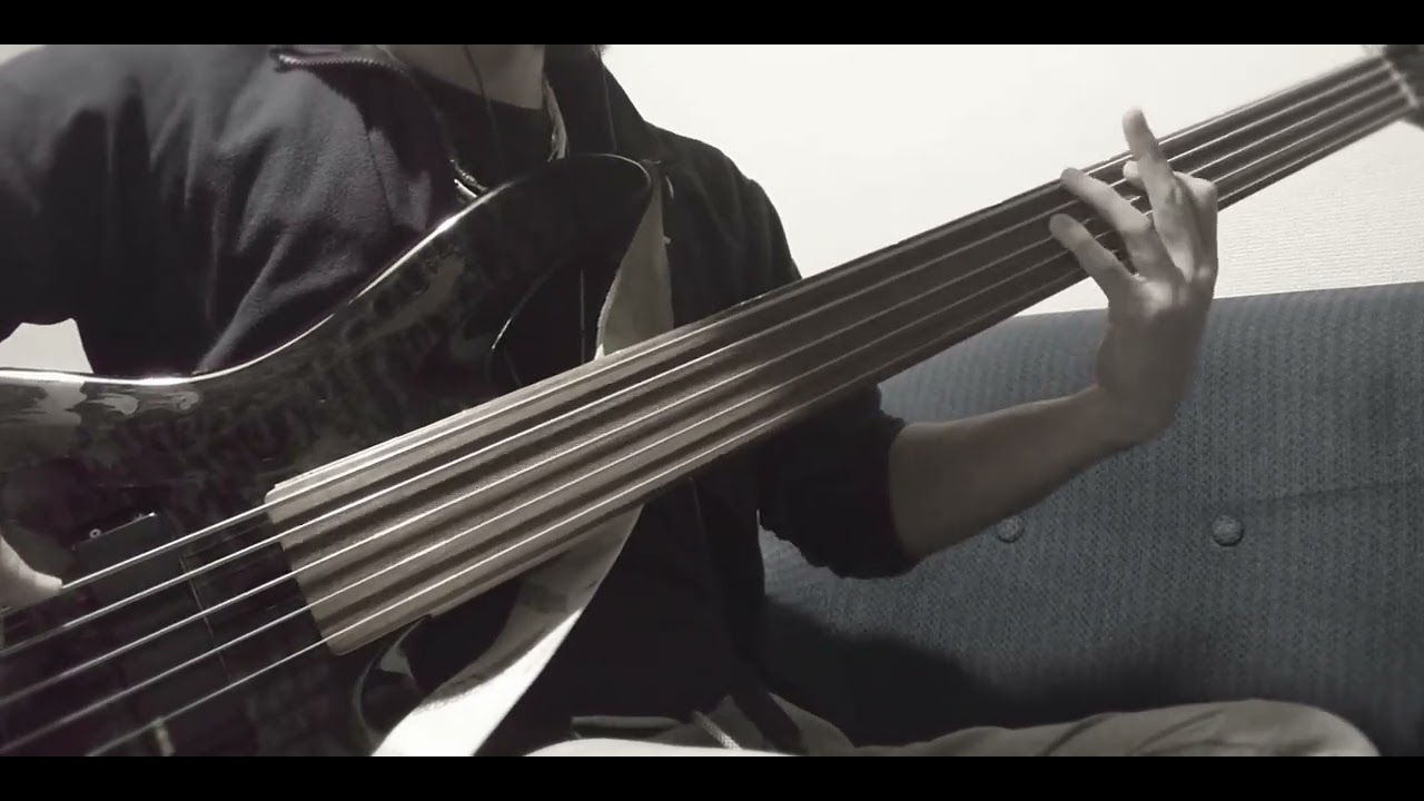 カノエラナ - ヨトギバナシ(アニメ虚構推理2期OP)フレットレスベースカバー