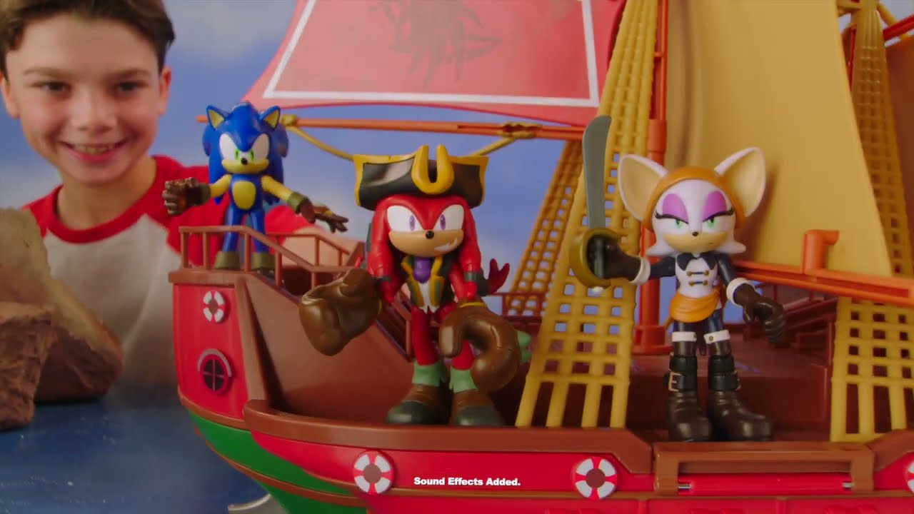Sonic Prime Angel’s Voyage Ship Playset TV Commercial | JAKKS Pacific