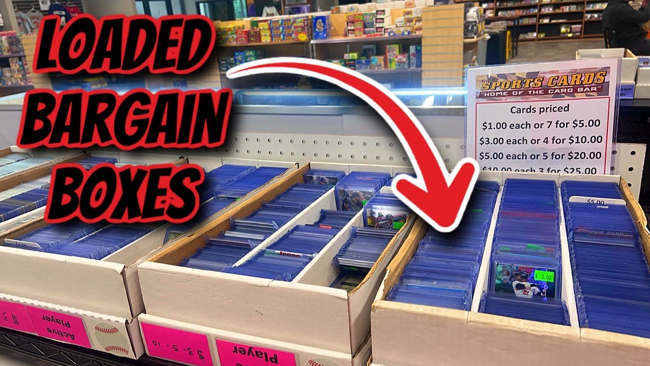 Insane Bargain Box Shopping at My Local Sports Card Shop