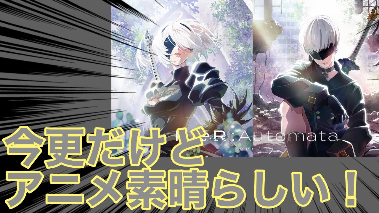 今更だけどニーアオートマタのアニメが素晴らしすぎた！