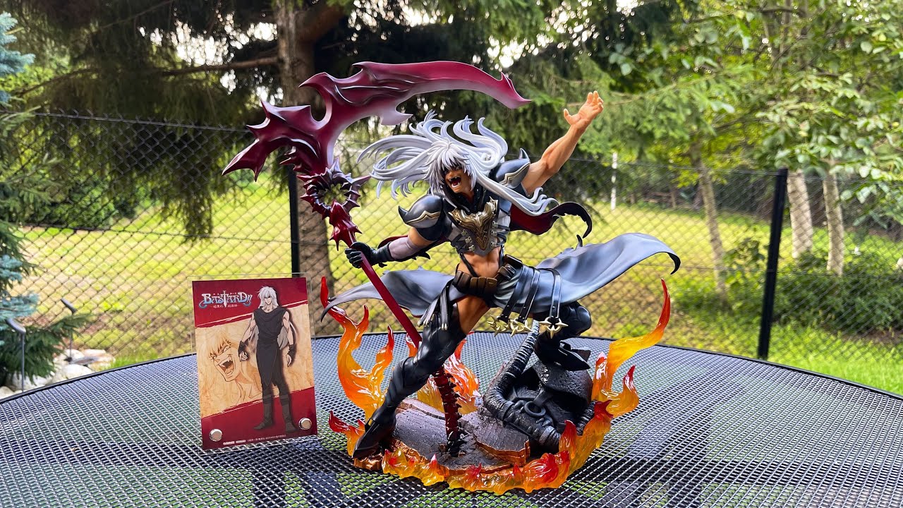 Bastard!! Heavy Metal, Dark Fantasy Dark Schneider 1/7 Figure Statue Unboxing Review AmiAmi Netflix