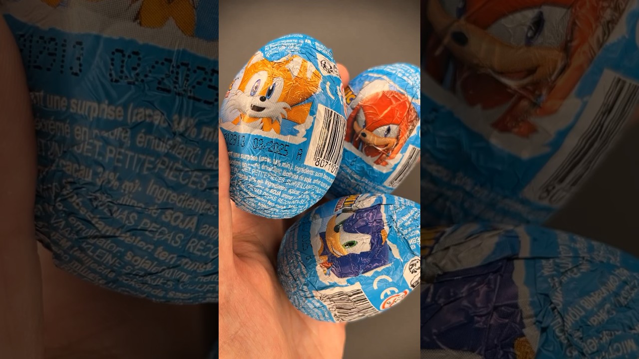 Epic Sonic Adventure Unboxing! Chocolate Surprise Eggs with Sonic Toys!