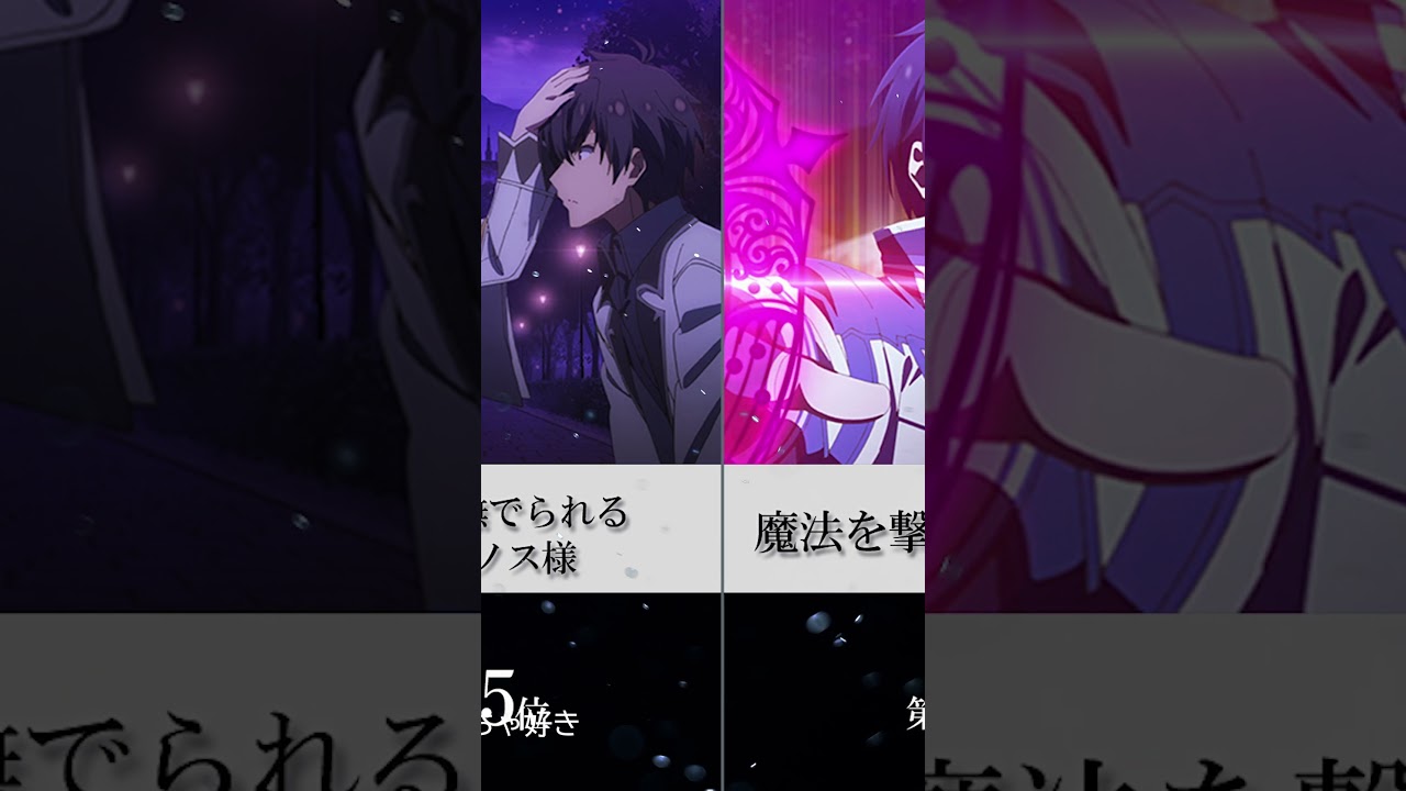 #魔王学院の不適合者 Ⅱ｜アノス様人気投票 結果発表 #魔王学院 #アノス