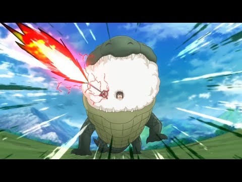 MAPLE is taking control of a big monster alligator 🐊😅 || Bofuri season 2 episode 8 #midorinote17