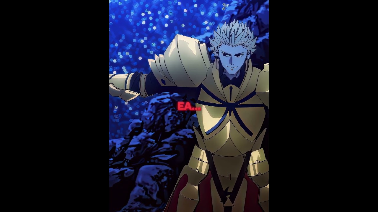 Gilgamesh Edit - fate strange fake #anime #edit cr : rounder edits on insta