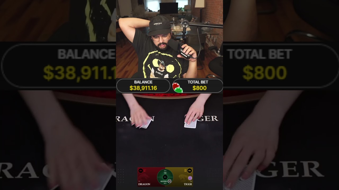 Betting $800 on HIGH CARD! #casino