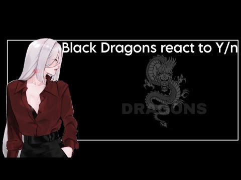 Tokyo Revengers react to Y/n [ Black Dragons. Shinichiro×Y/n]