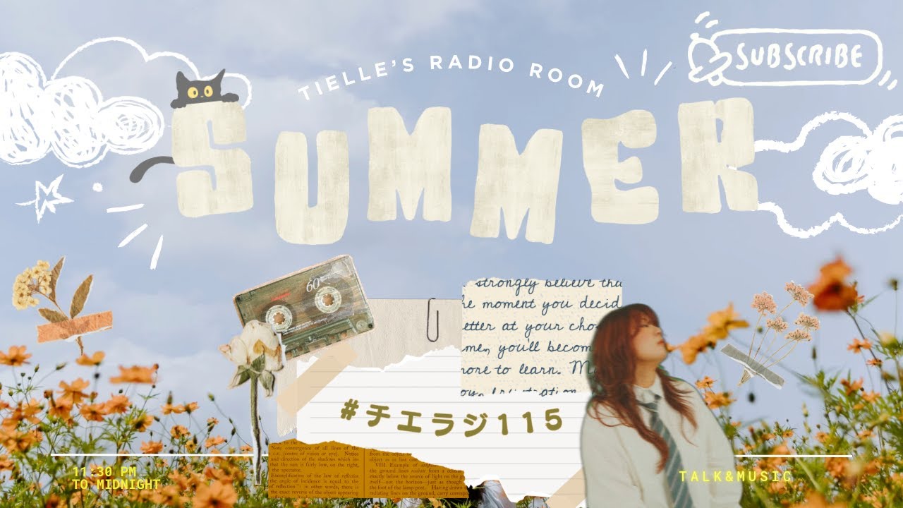 ［2024.7.4］Tielle’s Radio Room | 115　体調崩しちゃいました.. / ONAIR”happy-go-lucky”