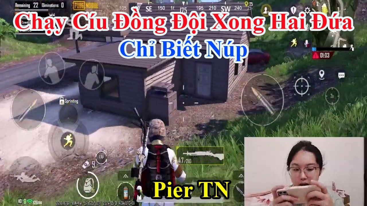 Pier TN | Chạy Cíu Đồng Đội Xong Hai Đứa Chỉ Biết Núp