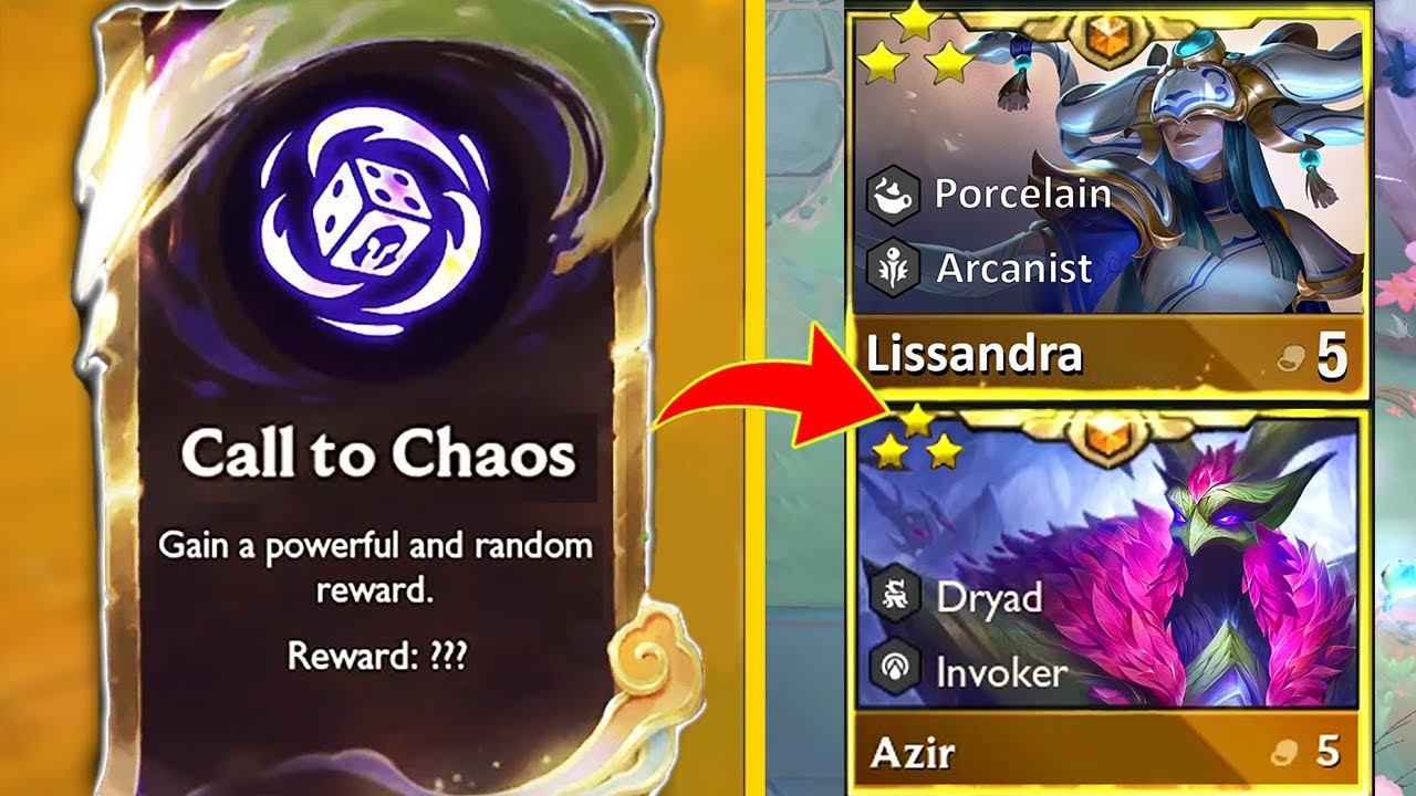 "CALL TO CHAOS" Gave Me 3 Star Lissandra and Azir ⭐⭐⭐ | TFT Set 11