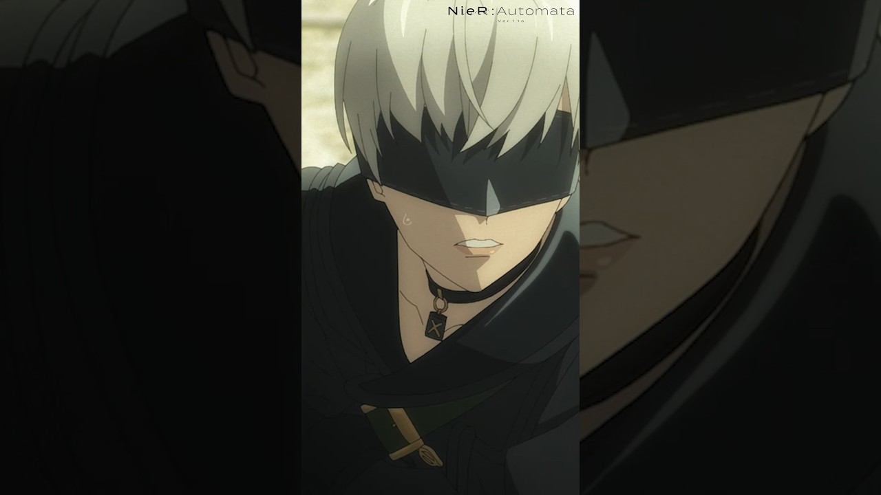 「抵抗しないでナインズ」アニメ『NieR:Automata Ver1.1a』第2クール放送中 #ニーア #NieR #ニーアオートマタ #shorts