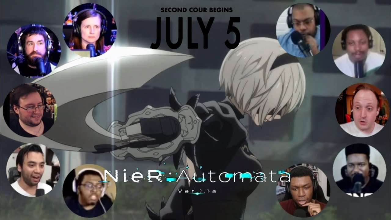 NieR:Automata Ver1.1a - Season 2 OFFICIAL TRAILER | Reaction Mashup