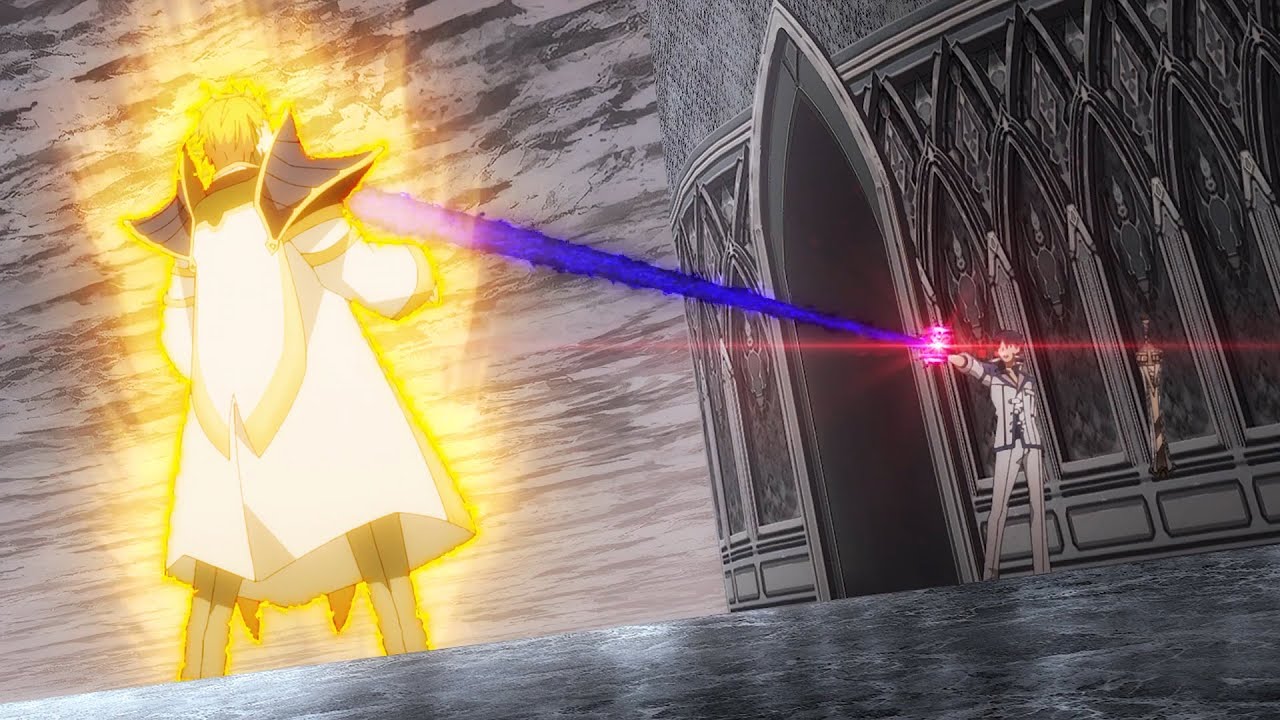 魔王学院の不適合者 II ～ 第2クール | Anos used his illusion to deceive Ahid and turn him into a cripple