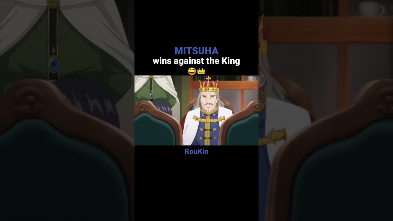 Mitsuha wins against the King 😅👑 || RouKin - Smooth Anime Moments #midorinote17 #shorts