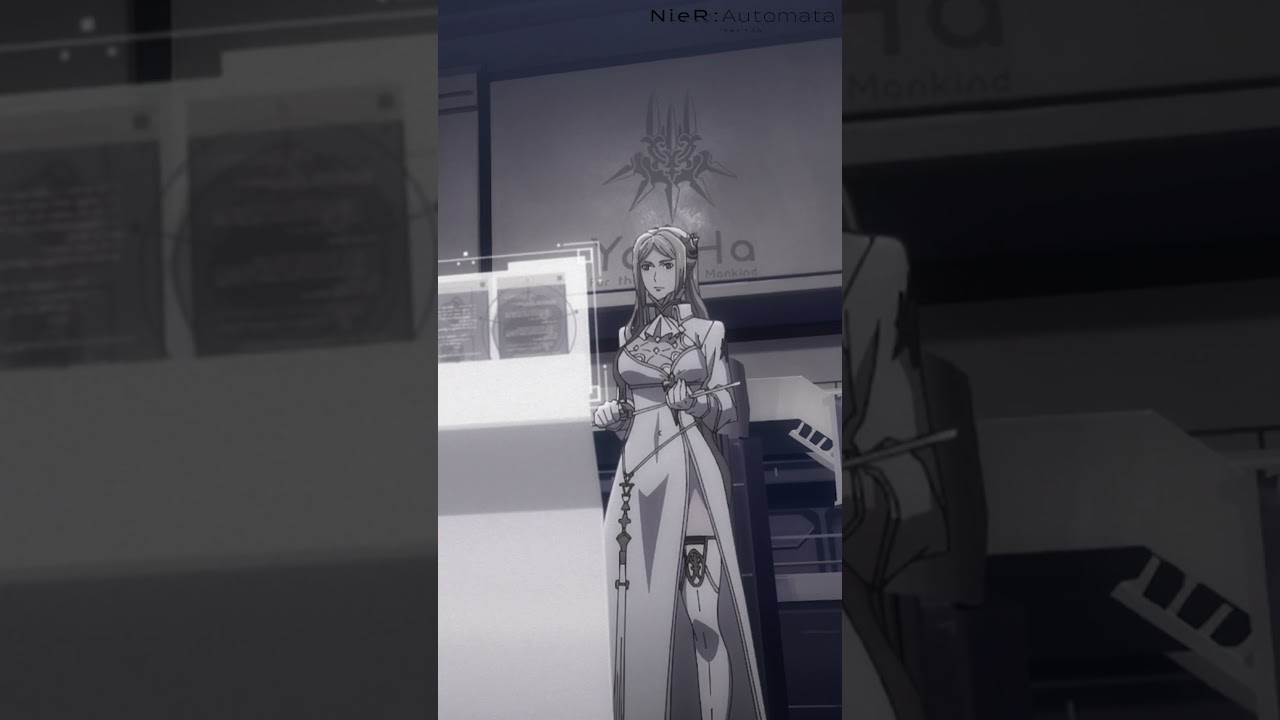 「人類の為に」アニメ『NieR:Automata Ver1.1a』第2クール放送中 #ニーア #NieR #ニーアオートマタ #shorts