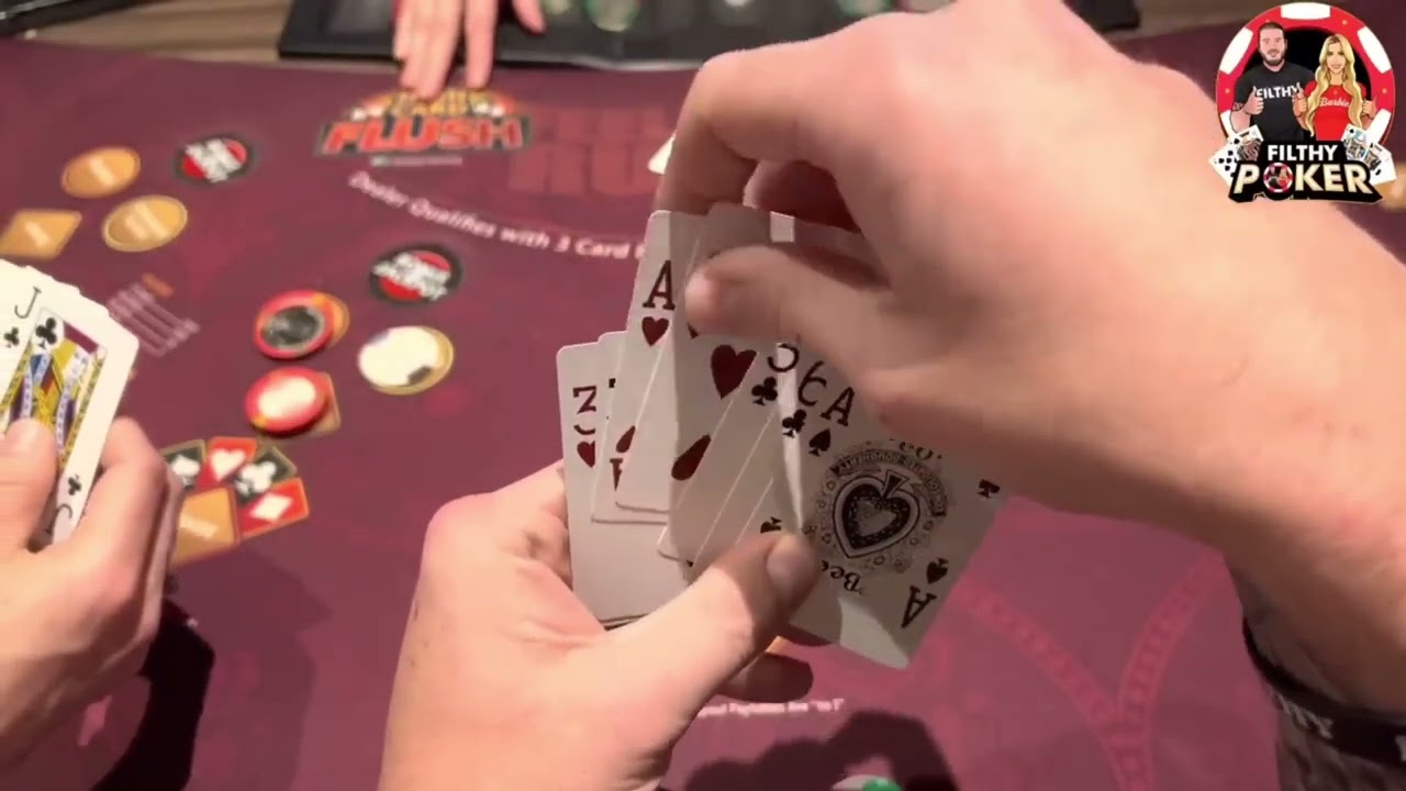 TABLE MAX BET ON HIGH CARD FLUSH!