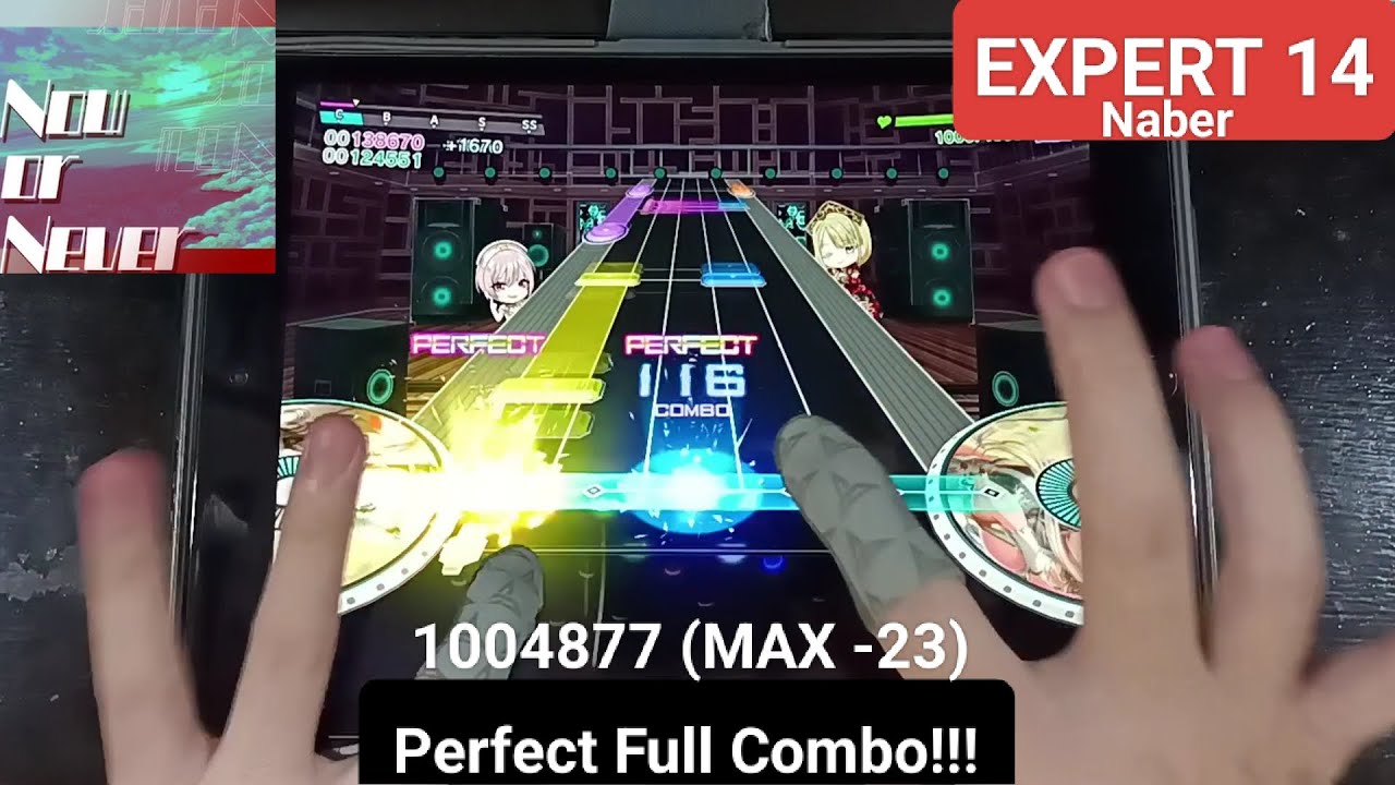 [D4DJ/グルミク]    Now or Never - [Expert 14] 「手元動画/PFC」1004877 (MAX -23)