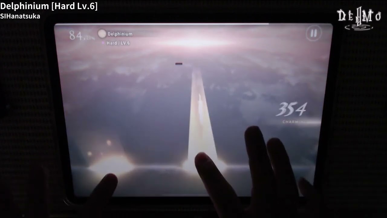 【DEEMO II】Delphinium [Hard] 理論値 All Charming 100.00%