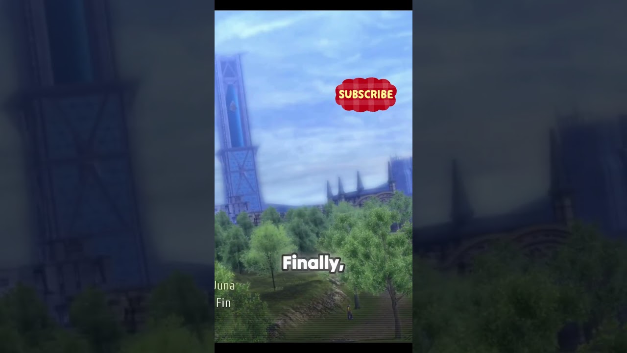 Discovering the Beauty of Crossbell City Trails of Cold Steel 3 #youtubeshorts #shorts