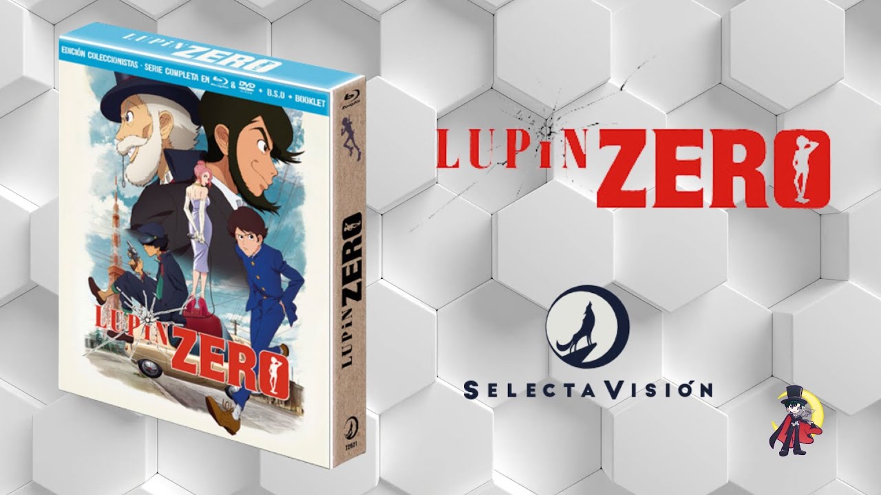 Lupin Zero Unboxing Blu-ray